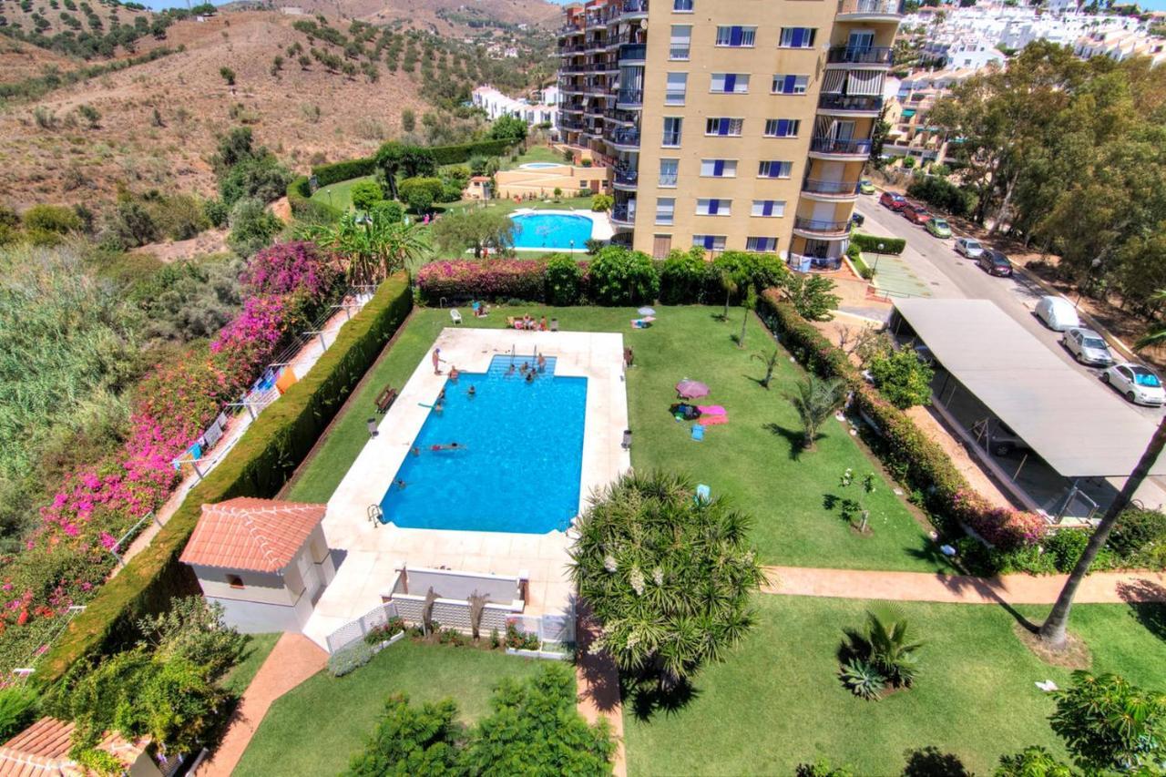 Wintowinrentals Sunny Side, Pool, Wifi & Sea View Benajarafe Exterior photo